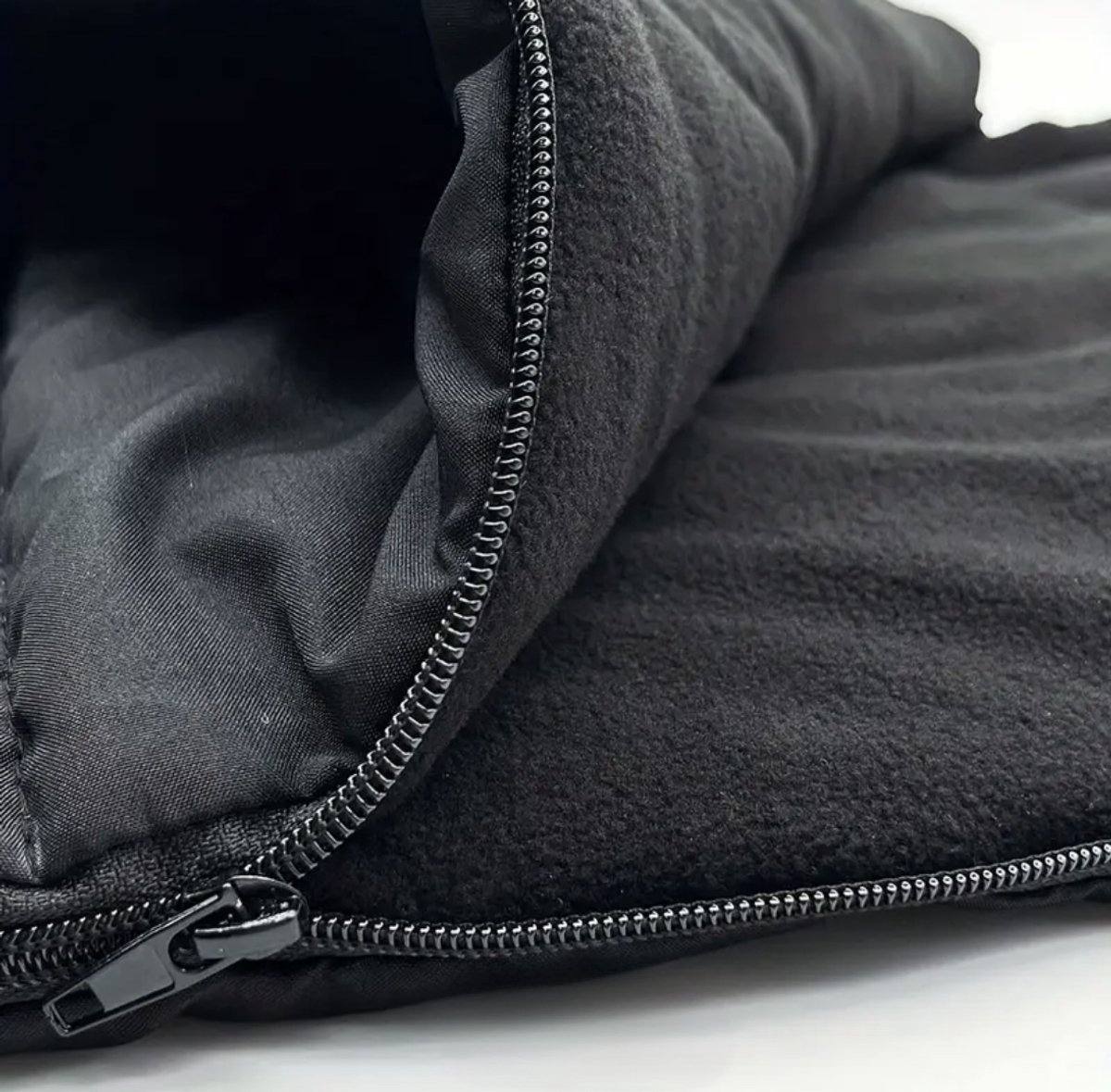 Universele Kinderwagen Voetenzak Warm & Winddicht Zwart - afbeelding 3