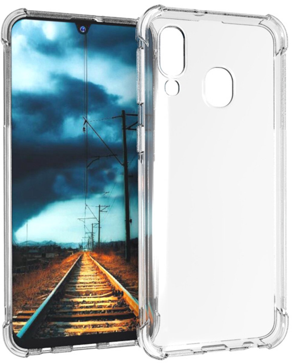 imoshion Hoesje - Geschikt voor Samsung Galaxy A40 - Shockproof Case - Transparant