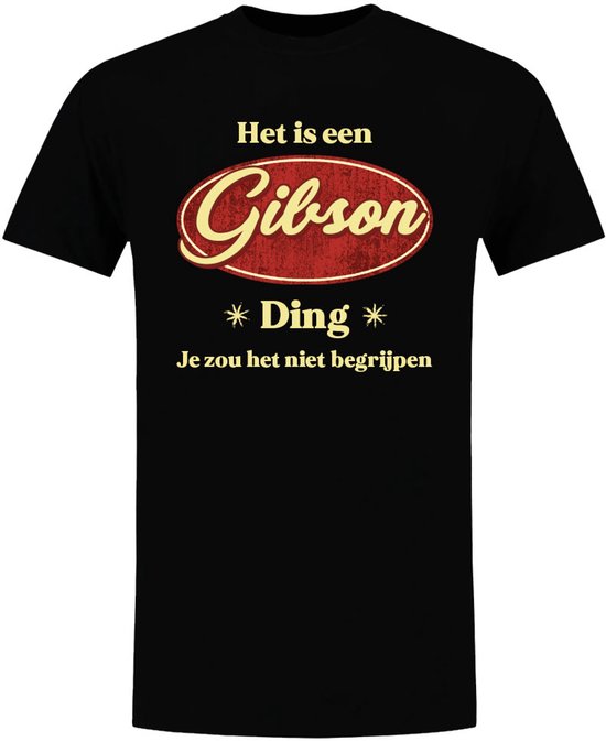 Het is een Gibson ding T-shirt - heren - verjaardag - shirt - jarig - gepersonaliseerd - vaderdag