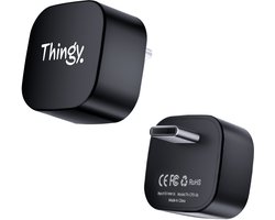 Thingy® Ultra Mini USB-C 2-in-1 CarPlay Dongle - Draadloos CarPlay & Android Auto - Android Auto Dongle - Extra Klein Model - Snelle & Stabiele Connectie - Draadloos CarPlay