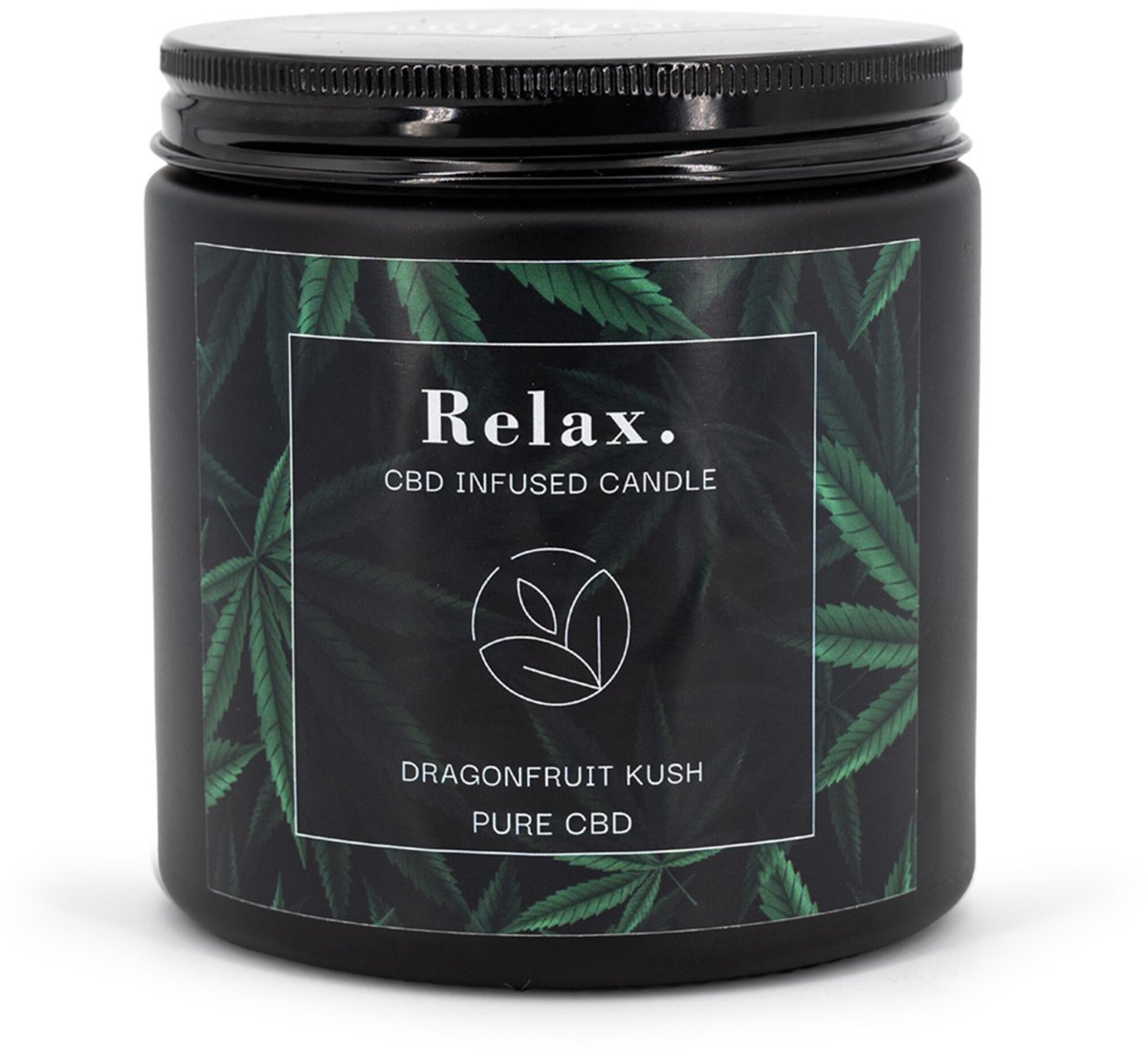 Candle-Brothers Geurkaars - Dragonfruit Kush - met CBD - gekleurd - was