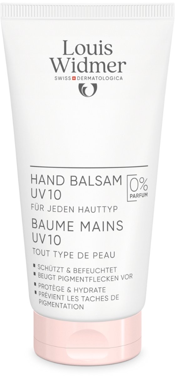 Louis Widmer Handbalsem UV10 Ongeparfumeerd Handcrème 50 ml