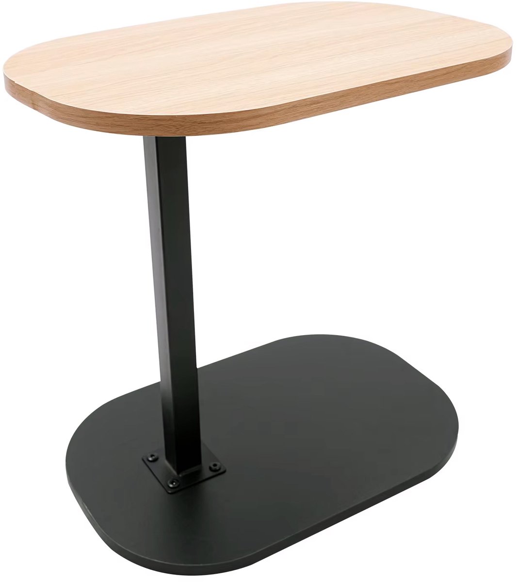 Bijzettafel - Kleine Tafel - Salontafel - In Hoogte Verstelbaar 45 - 80 cm - Banktafel - Bedtafel