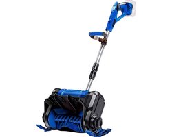 Elektrische Sneeuwschuiver - Elektrische Sneeuwschep voor de Winter – Draadloze Sneeuwruimer met Handduwfunctie, Opvouwbaar & Lichtgewicht (Zonder Accu) - Sneeuw Verwijderen van Oprit, Stoep, Pad en Tuin