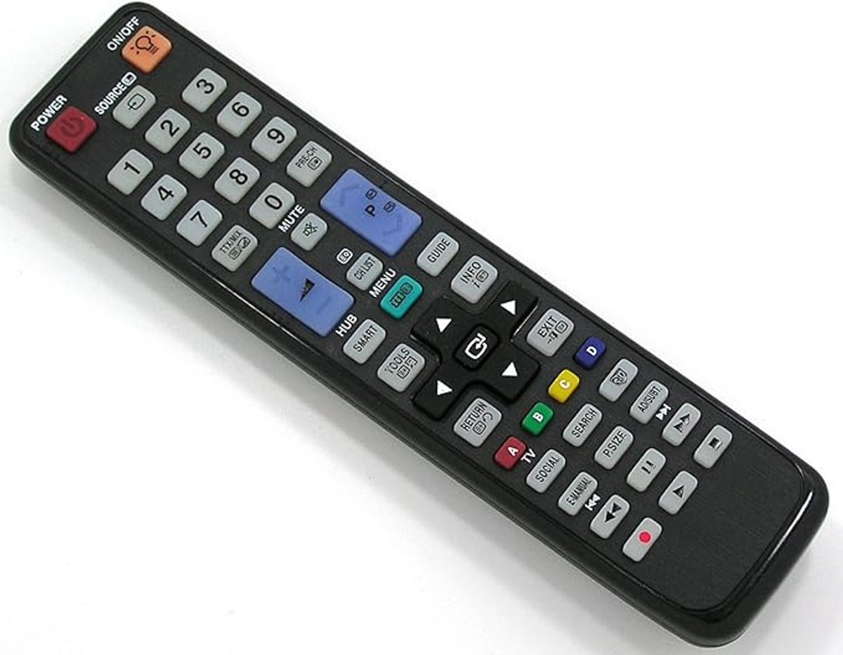 Vervangende afstandsbediening Samsung TV – AA59-00445A / AA59-00446A / AA59-00507A IR Zwart