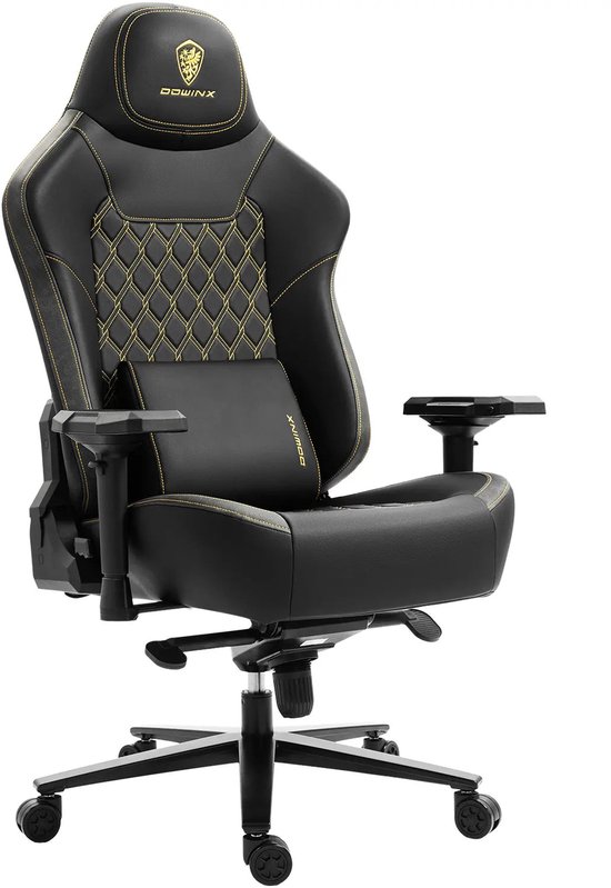 Dowinx Gamingstoel Ergonomisch Zwart met 4D Armleuningen - Dowinx - €199,99