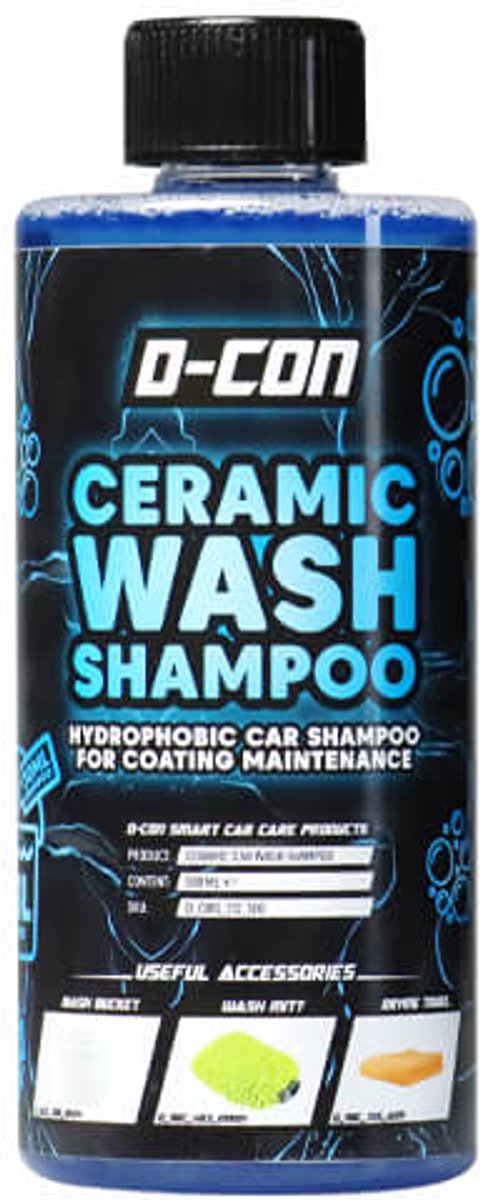 D CON CERAMIC WASH AUTO WAS SHAMPOO 500ML