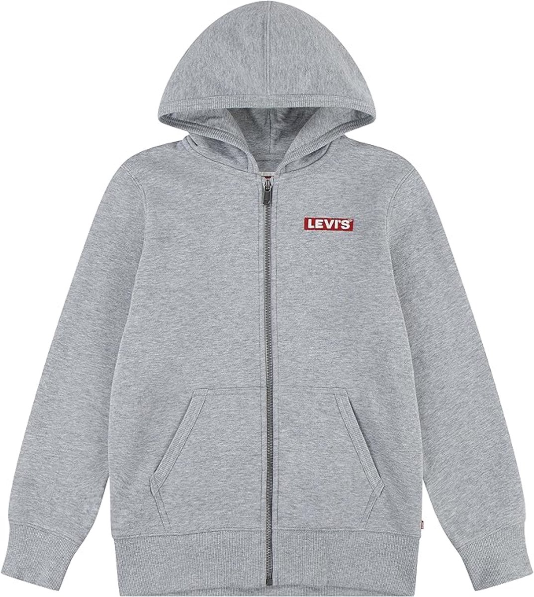 Levi´s ® Kids Boxtab Sweatshirt Met Rits 10 Years cm Grijs