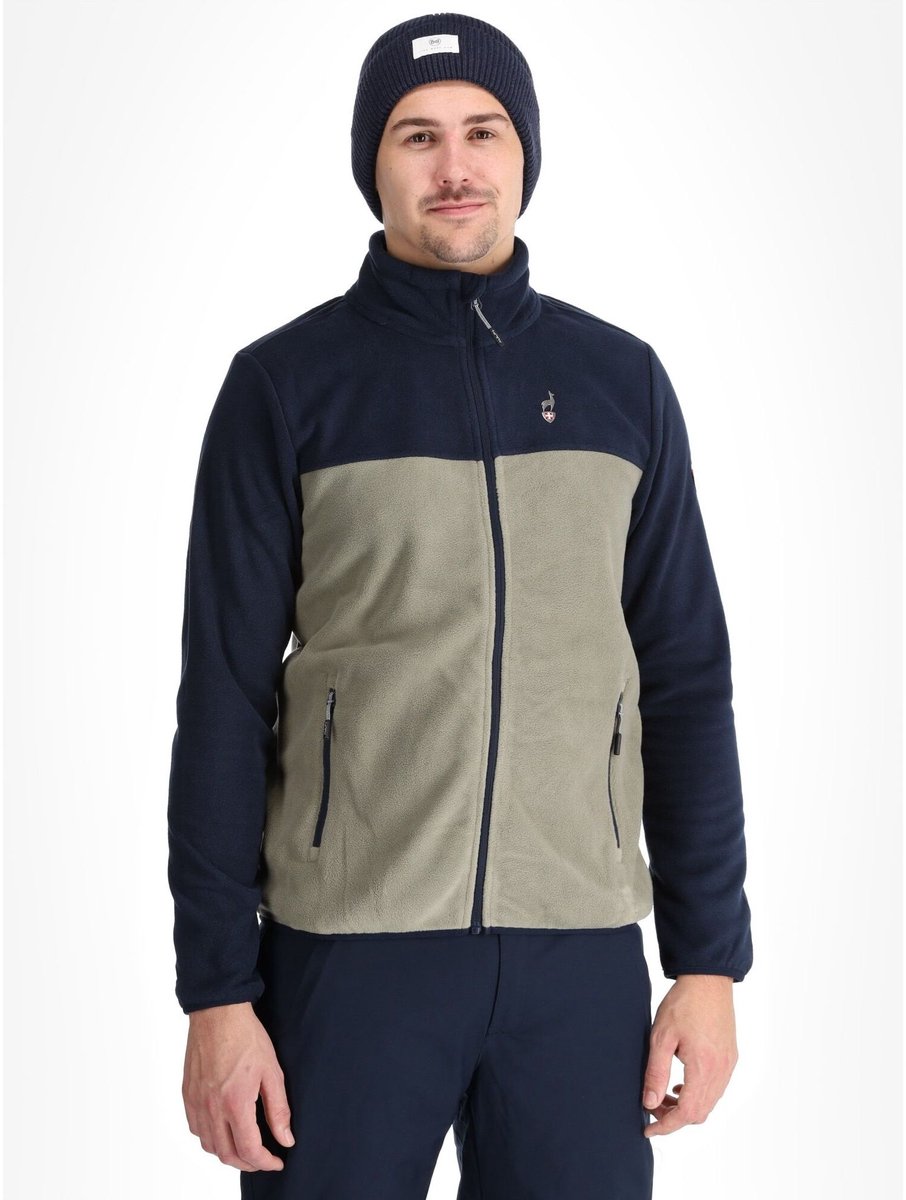 Fleecejacke Aulp Volvi Lichtkhaki