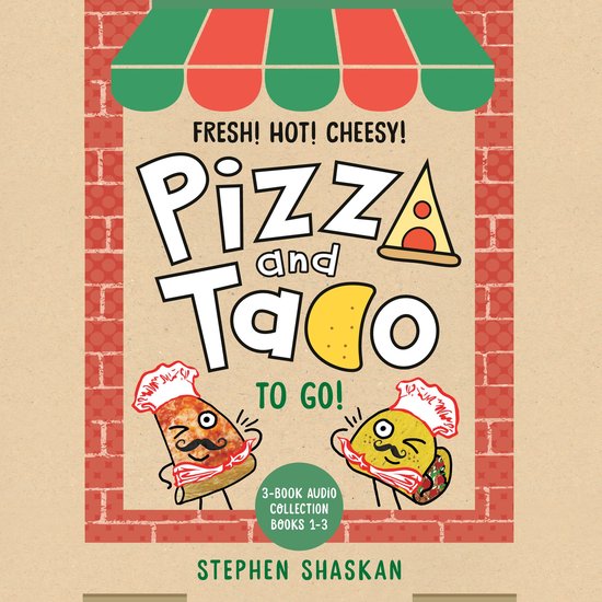 Pizza and Taco To Go!: 3-Book Audio Collection - cover