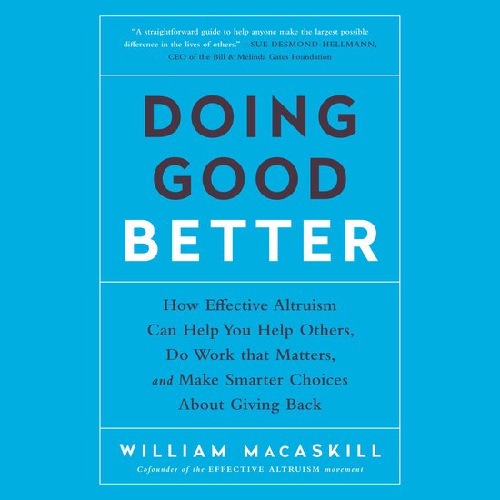 Doing Good Better - cover