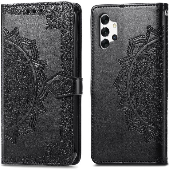 Coque Samsung Galaxy A32 (5G) iMoshion Mandala Booktype - Zwart