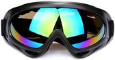 Winddichte skibril - skibril - skibril dames - skibril heren - Unisex - Snowboardbril - Anti-condens skibril - Kleurrijk - TPU/PC-materiaal
