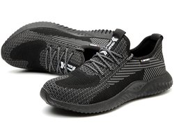 Werkschoenen - 46 - S1P - Veiligheidsschoenen - Dames / Heren - Werkschoenen in klussen - Schoenen voor werk - Sneakers - Beschermende schoenen - Anti -impact - Ondoordringbare zool - - Anti slip - Stalen neus - Beschermende zool
