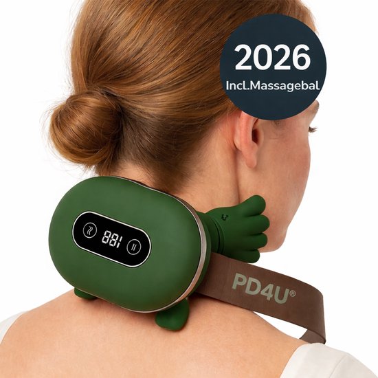 PD4U Nekmassage Apparaat - met Warmtefunctie - Nekmassage - PD4U® - €41,95