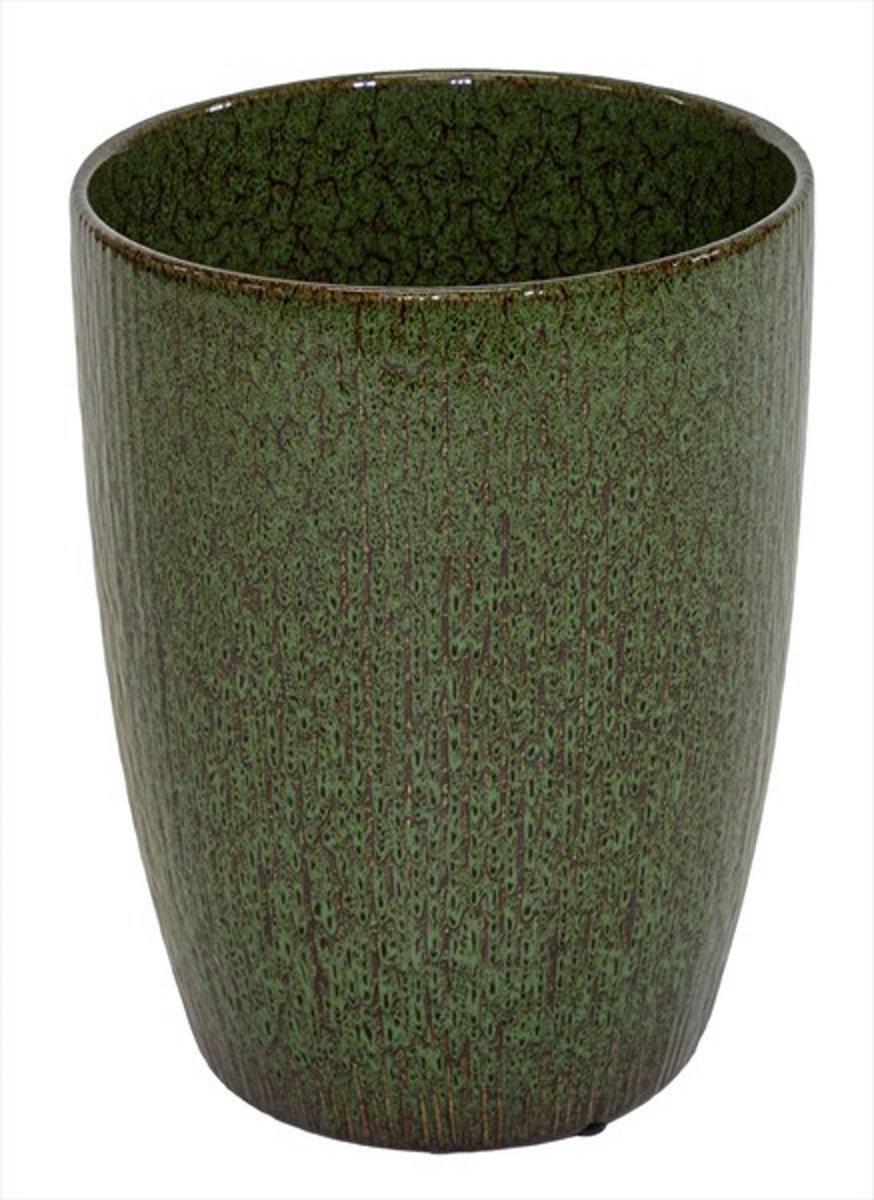 Mega Collections Vaas bohemian d51h54cm cipres Groen