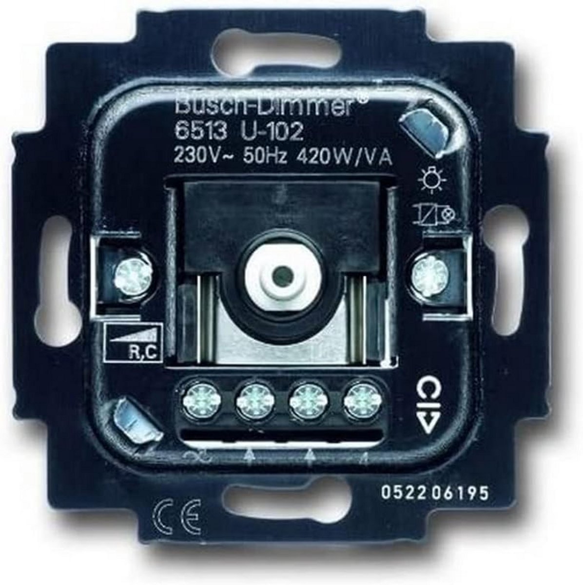 Dimmer Inbouwmodule Universeel 6513 U-102 Elektrisch Materiaal