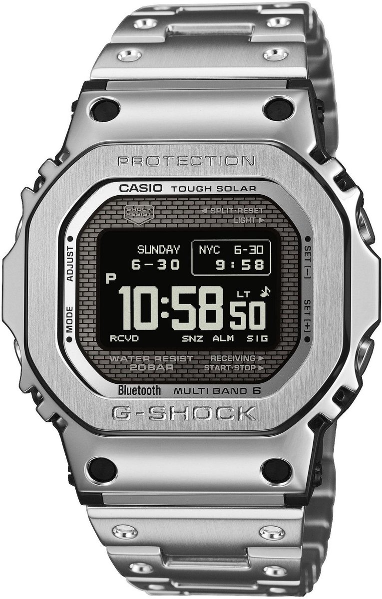 Casio - GMW-BZ5000D-1ER - Polshorloge - Heren - Solar - radiogestuurd - G-Shock