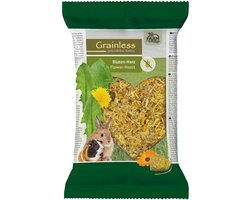 Graanvrije Bloemenhart Snack voor Kleine Dieren 90 g