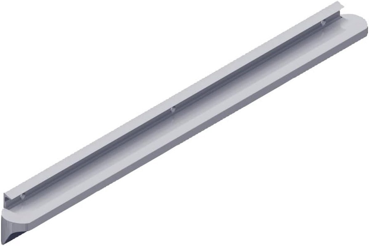 Wand klemrail voor 8-19 mm vloeren - 60 cm Klemstrip voor Rek Montage