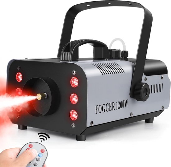 Grond Rookmachine Rookmachine 1200 W voor Perfecte Rookervaring | bol