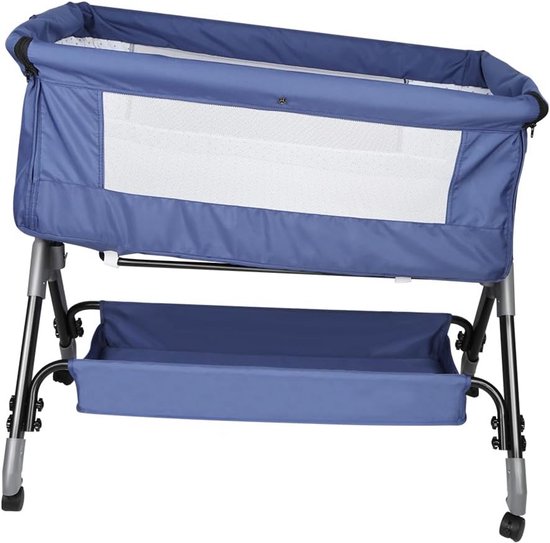 Baby Bedbank Wieg met Schommelmodus en Verstelbare