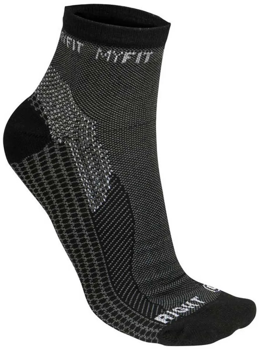 Myfit Race Korte Sokken Zwart EU 43-46