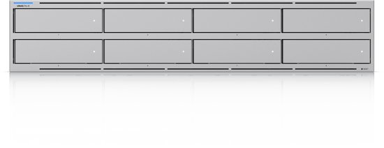 Ubiquiti UNAS Pro 8 - 8‑bay 2U rackmount NAS 8× 2.5/3.5" HDD/SSD + 2× M.2 NVMe - 3× 10 GbE (2× SFP+ / 1× RJ45) - 16 GB RAM - Hot‑swappable PSU - Rackmount van Ubiquiti — afbeelding 5