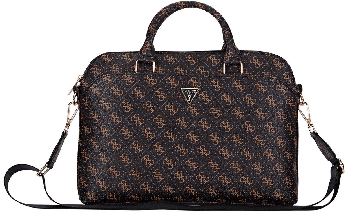 Guess 15 Inch PU Leather Laptop Tas thumbnail 2