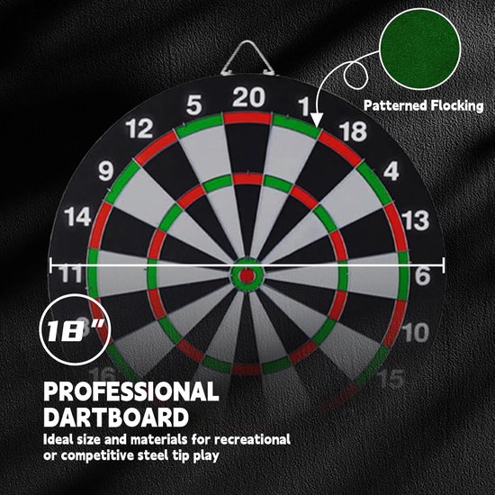 Unyqoos® Verstelbare Dartboard Standaard met Draagbaar Ontwerp voor Reizen en Thuisgebruik van Merkloos — afbeelding 5