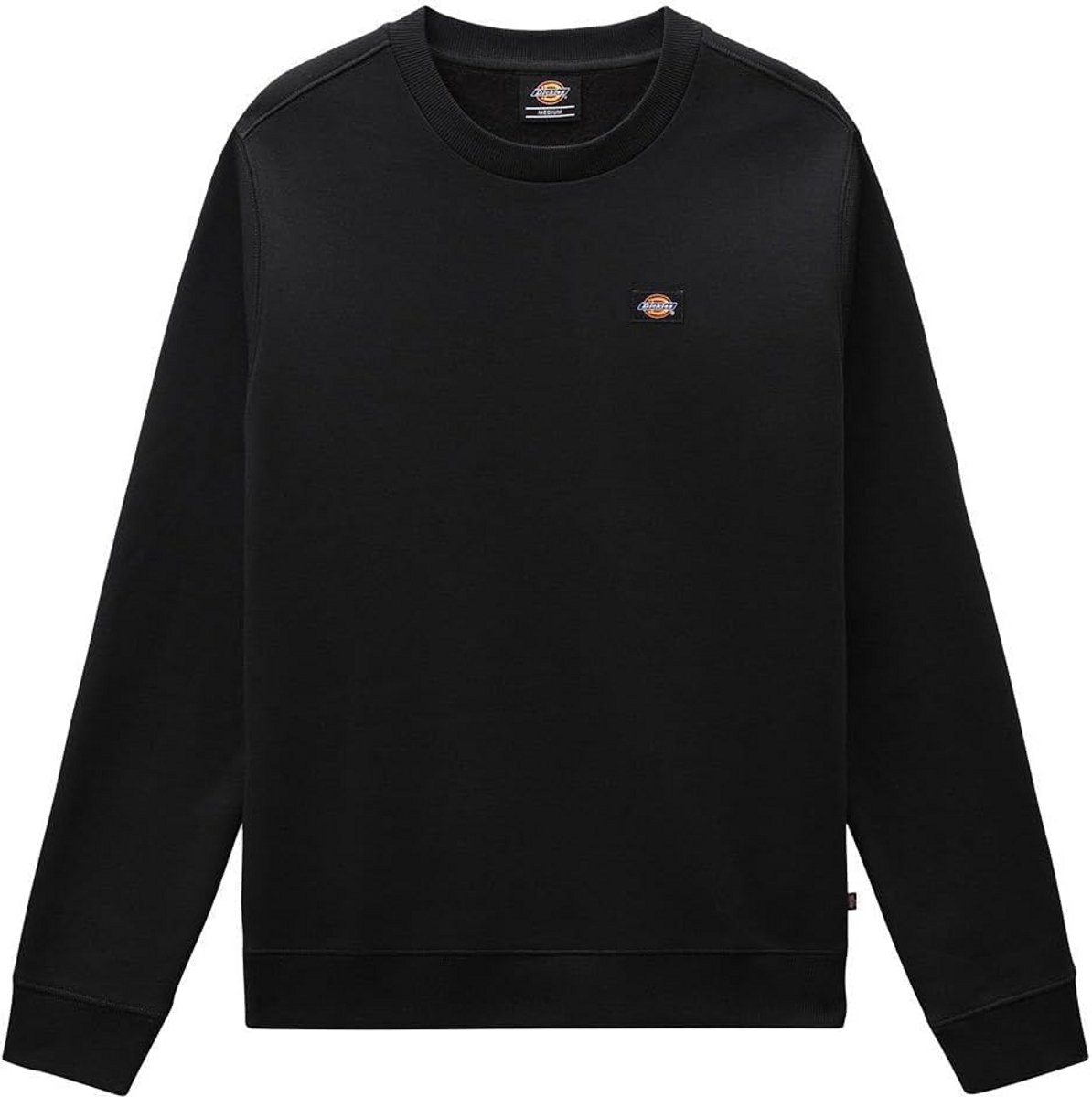 Heren Sweatshirt Effen Zwart Comfortabele Trui