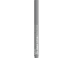 NYX Professional Make Up Epic Inky Stix Eyeliner - Ultiem romig en intens gepigmenteerd - Langhoudend, waterproof en veegvast - Silver Shock
