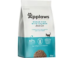 Natuurlijk Droog Catfood Ocean Vis met Zalm 350g Volwassen Katten