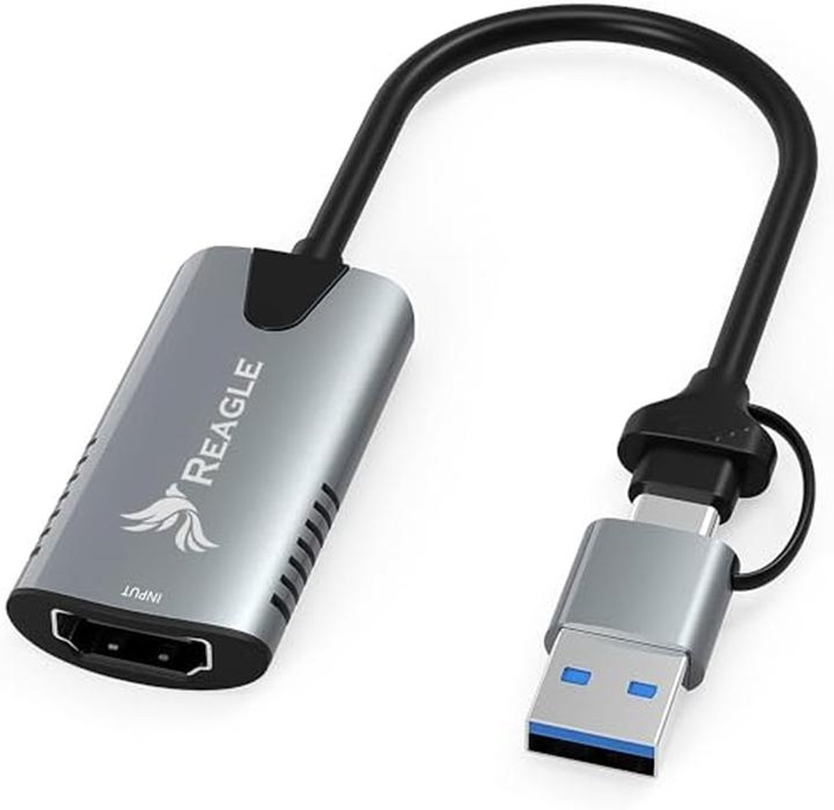 Video Grabber HDMI USB 2-in-1 Capture Card 4K 30Hz FullHD 60Hz