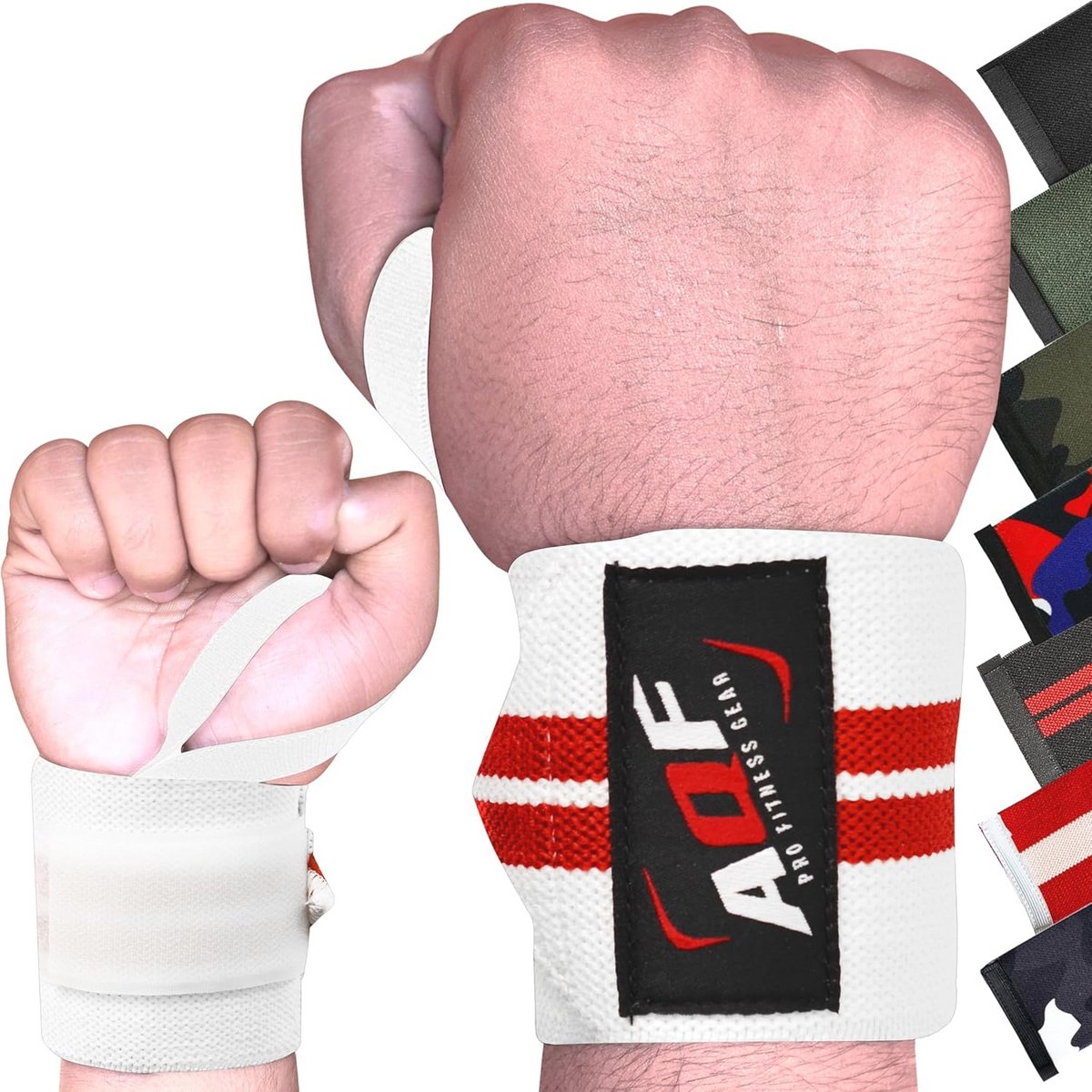 Power Weight Lifting Wraps voor Optimale Ondersteuning tijdens Gym Training - One Size Fits All