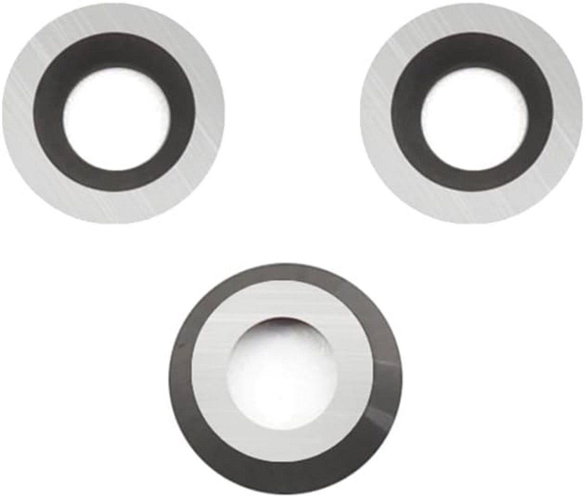 Hout Draaien Gereedschap Ronde Carbide Cutter Inserts 8,9x1,85mm - 3 Stuks voor Houtbewerking