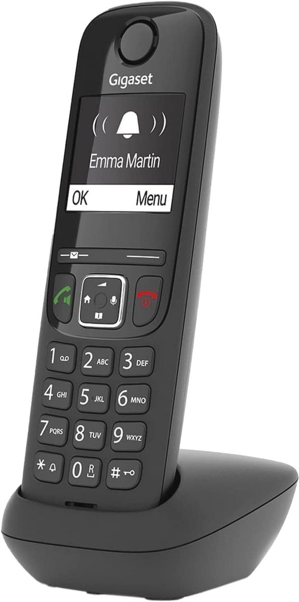 Draadloze DECT telefoon met handsfree functie en groot display