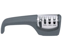 Zyliss Classic Messenslijper – Keramisch V-Groef Systeem – Veilig & Ergonomisch – Compact – Handmatig