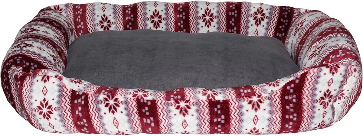 Warm Hondenhok met Fleece Voering voor Wintercomfort