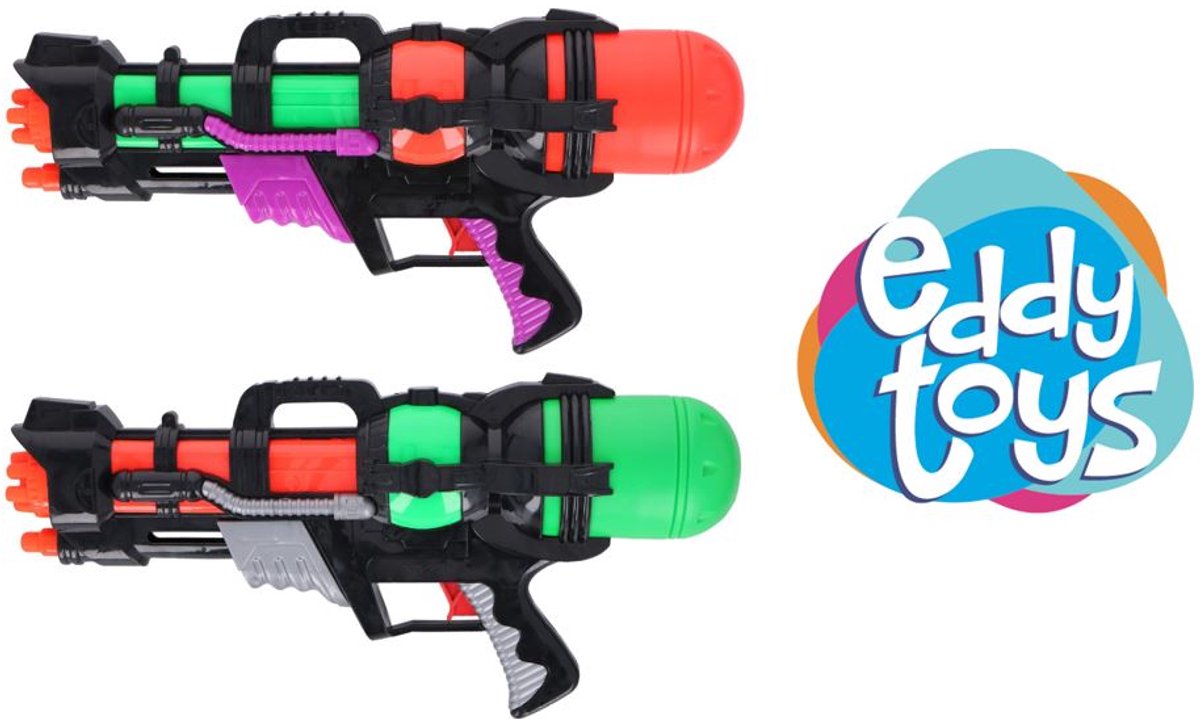 Eddy Toys Watergun 44cm 437g 2as pp - Voor waterpret - Compact formaat — afbeelding 4