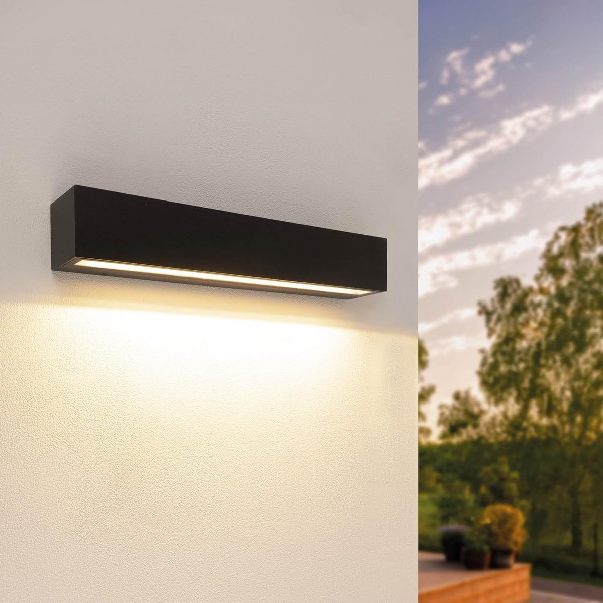 Moderne LED Wandlamp Buiten - 15W IP44 Spatwaterdicht