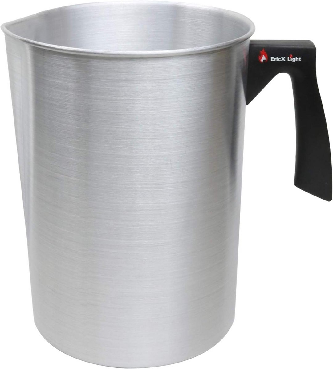 Grote Wax Smeltpot 1.8 kg - Aluminium Gietkan met Druppelloze Tuit en Hittebestendige Handgreep voor Kaars Maken