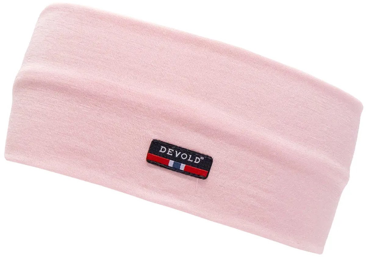 Devold Of Norway Breeze Merino 150 Hoofdband Roze