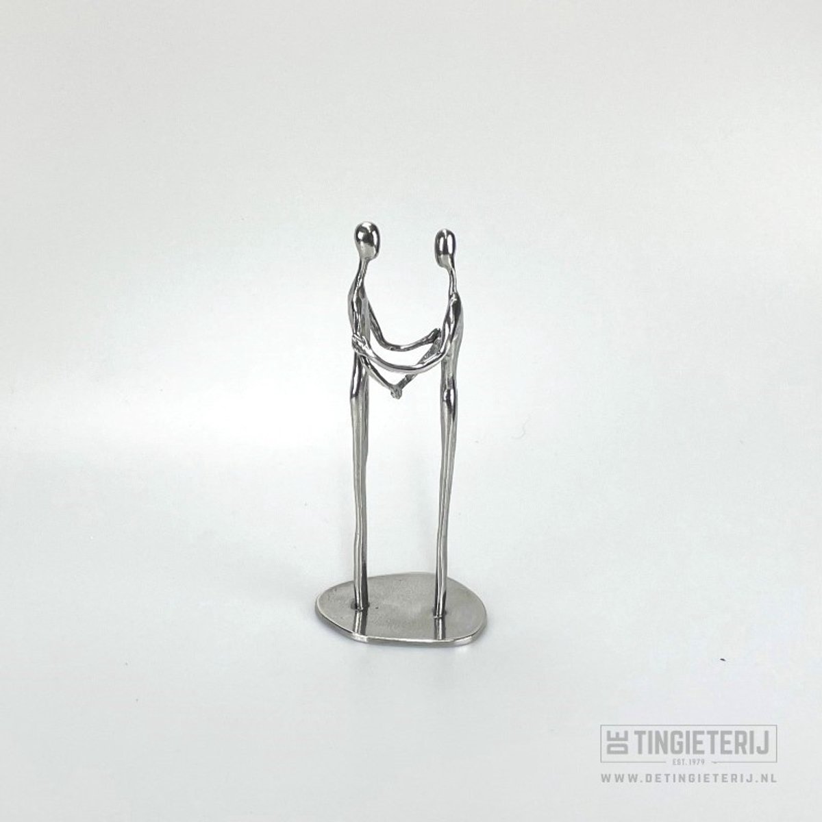 Sculptuur ''Bedankt'' 18cm - Afscheid collega - Afscheidscadeau - Bedankt cadeautje - Relatiegeschenken bedankt - Dankbaarheid - Vriendschap - Pensioen