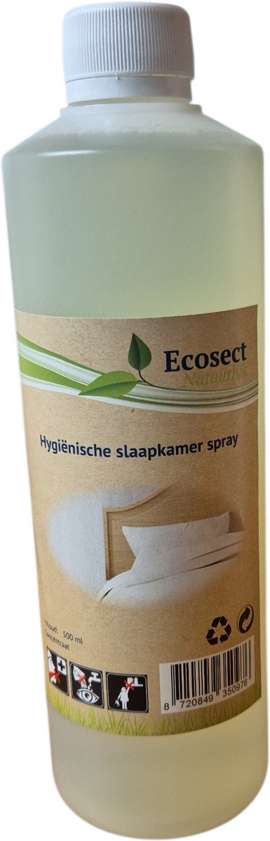 Hygiënische Slaapkamer Spray - 500 ML - Voor Bed & Matras - Reinigingsconcentraat - Schone slaapomgeving - Spray