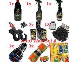Elina Clean Car-Auto Schoonmaak Producten-Autoaccessories-Auto geurverfrisser-Auto luchtverfrisser-Auto Was Set-Auto Schampoo Auto Sneloplader