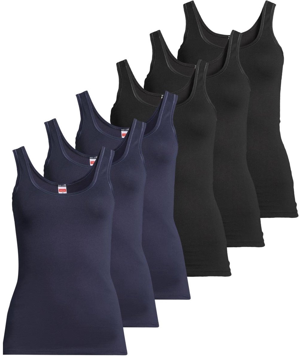 Conta Dames onderhemd 6 pack fijnrib