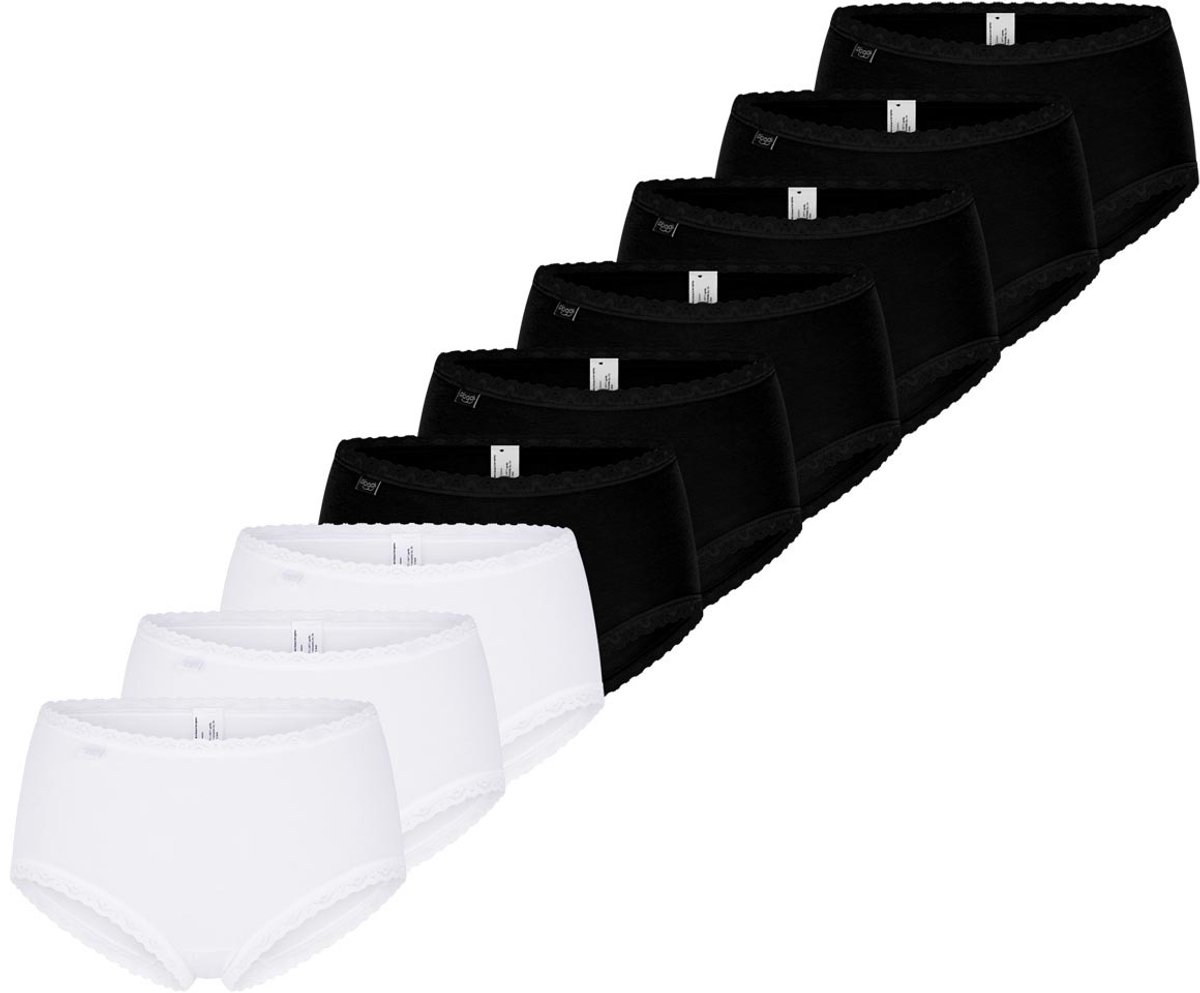 sloggi Dames midi slip 9 pack 24/7 Cotton Lace