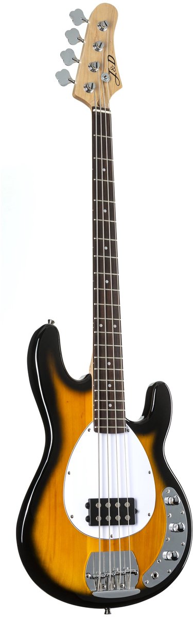 J & D MMB II Bass Vintage Sunburst - Elektrische basgitaar