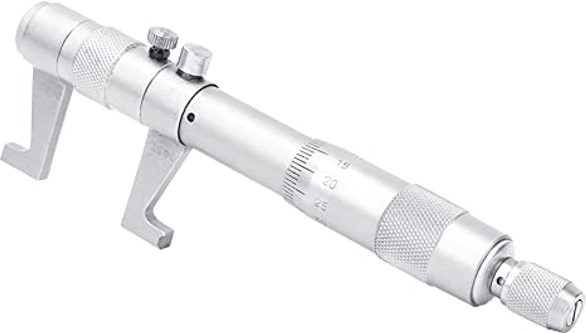 Binnendiameter meetinstrument, duidelijke lasermarkering krachtige rateluitrusting Spiraalmicrometer 25-50 mm / 50-75 mm voor het meten van verschillende interne afmetingen(50-75MM)